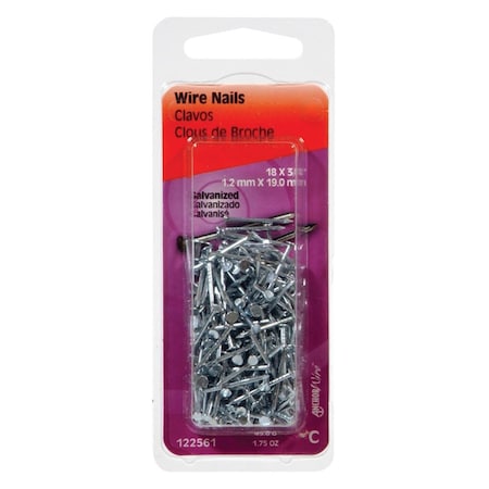 Homecare Products 1 x 17 in. 1.75 oz Galvanized Nail HO3304340